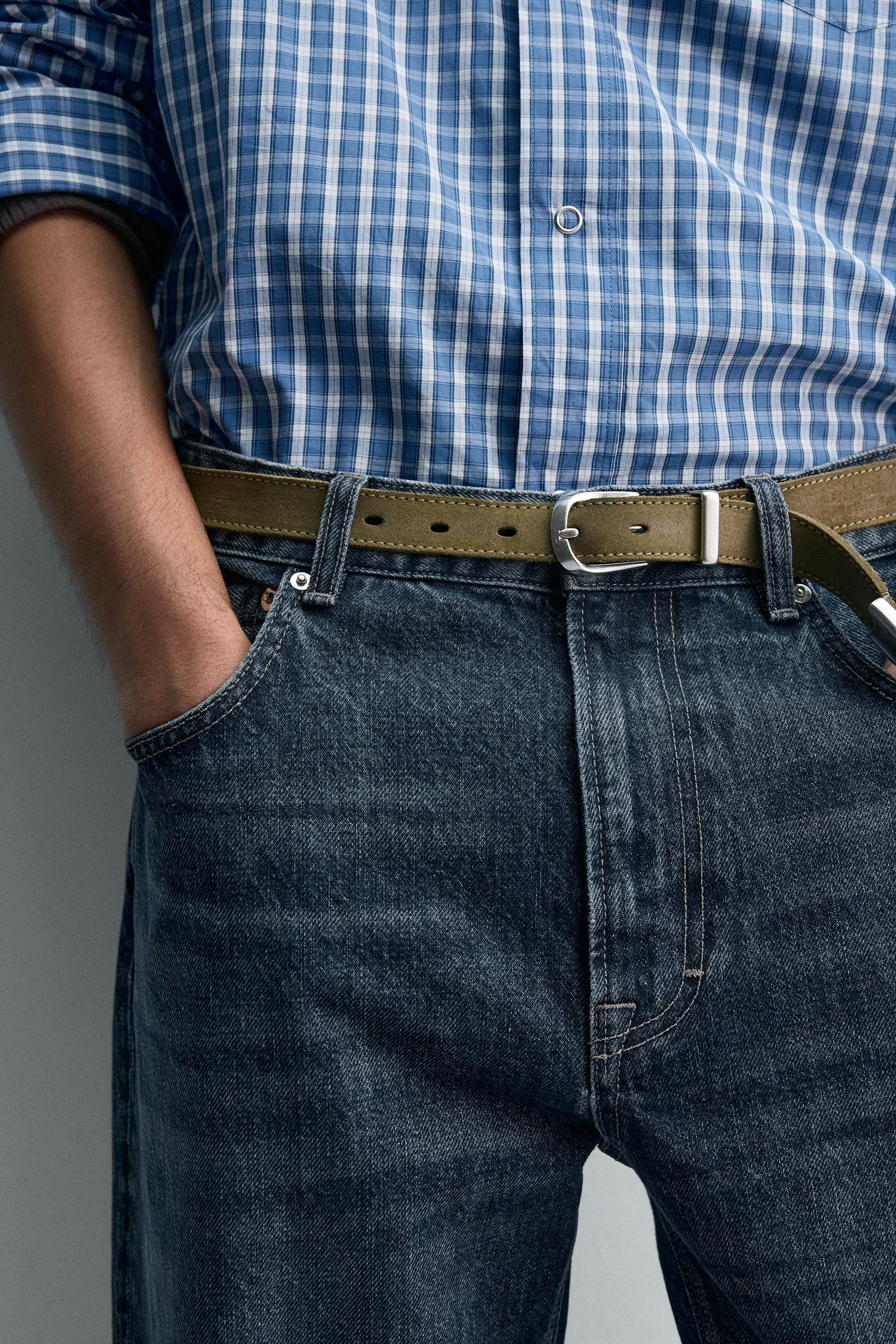 SUEDE LEATHER BELT